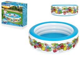 Bestway Basen Dmuchany Okrągły 196 cm x 53 cm Bestway 51122