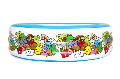 Bestway Basen Dmuchany Okrągły 196 cm x 53 cm Bestway 51122 Bestway Basen Dmuchany Okrągły 196 cm x 53 cm Bestway 51122
