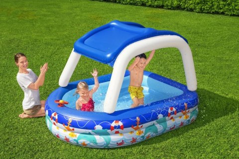 Bestway Basen Dmuchany Z Daszkiem 213 x 155 x 132 cm Bestway 54370 Bestway Basen Dmuchany Z Daszkiem 213 x 155 x 132 cm Bestway 54370