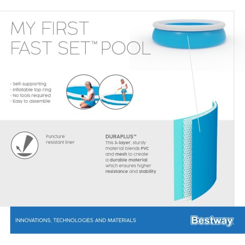 Bestway Basen Ogrodowy Dla Dzieci 152 cm x 38 cm Bestway 57241 Bestway Basen Ogrodowy Dla Dzieci 152 cm x 38 cm Bestway 57241