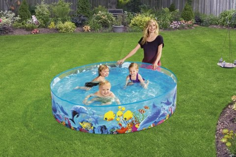Bestway Basen Ogrodowy Dla Dzieci 244 cm x 46 cm Bestway 55031 Bestway Basen Ogrodowy Dla Dzieci 244 cm x 46 cm Bestway 55031