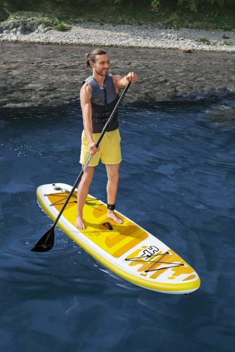 Bestway Deska Sup Hydro-Force Żółta 320 x 76 x 12 cm Bestway 65348 Bestway Deska Sup Hydro-Force Żółta 320 x 76 x 12 cm Bestway 65348