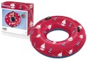 Bestway Dmuchane Koło Do Pływania 119 cm Czerwone Bestway 36353