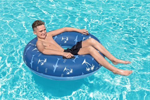 Bestway Dmuchane Koło Do Pływania 119 cm Niebieskie Bestway 36353 Bestway Dmuchane Koło Do Pływania 119 cm Niebieskie Bestway 36353