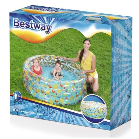 Bestway Dmuchany Basen Owoce 150 cm x 53 cm Bestway 51045 Bestway Dmuchany Basen Owoce 150 cm x 53 cm Bestway 51045