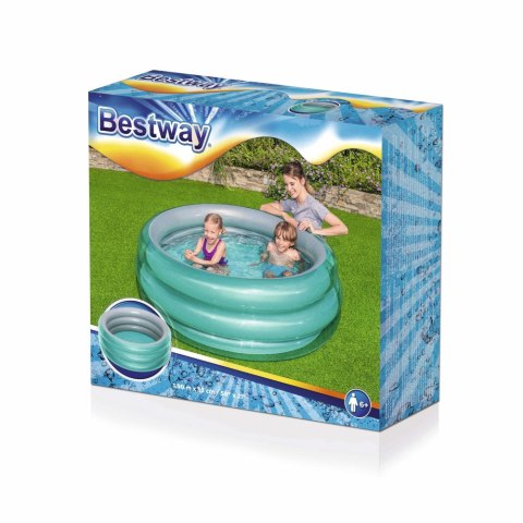 Bestway Dmuchany Basenik Dziecięcy 150 cm x 53 cm Bestway 51041 Bestway Dmuchany Basenik Dziecięcy 150 cm x 53 cm Bestway 51041