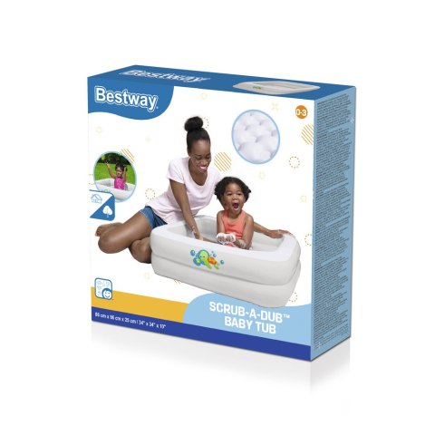 Bestway Dmuchany Brodzik Basen 86 x 86 x 25 cm Bestway 51116 Bestway Dmuchany Brodzik Basen 86 x 86 x 25 cm Bestway 51116