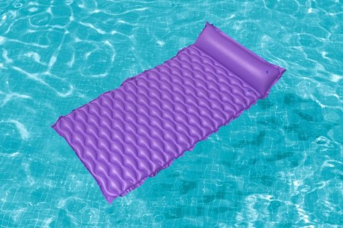 Bestway Dmuchany Materac Plażowy Fioletowy 213 x 86 cm Bestway 44020 Bestway Dmuchany Materac Plażowy Fioletowy 213 x 86 cm Bestway 44020