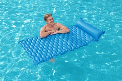 Bestway Dmuchany Materac Plażowy Niebieski 213 x 86 cm Bestway 44020 Bestway Dmuchany Materac Plażowy Niebieski 213 x 86 cm Bestway 44020