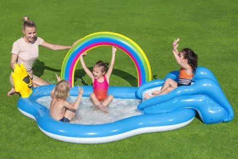 Bestway Dmuchany Plac Zabaw 257 x 145 cm x 91 cm Bestway 53092 Bestway Dmuchany Plac Zabaw 257 x 145 cm x 91 cm Bestway 53092
