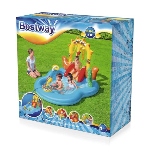 Bestway Dmuchany Plac Zabaw 264 x 188 cm x 140 cm Bestway 53118 Bestway Dmuchany Plac Zabaw 264 x 188 cm x 140 cm Bestway 53118