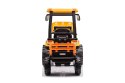 LEAN CARS Traktor Na Akumulator Z Przyczepą Hercules Żółty 24V