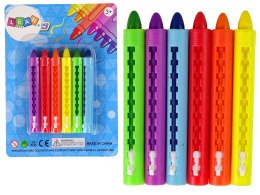 LEAN TOYS Zestaw Kredki Pastelowe Pastele 6 szt.