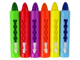 LEAN TOYS Zestaw Kredki Pastelowe Pastele 6 szt.