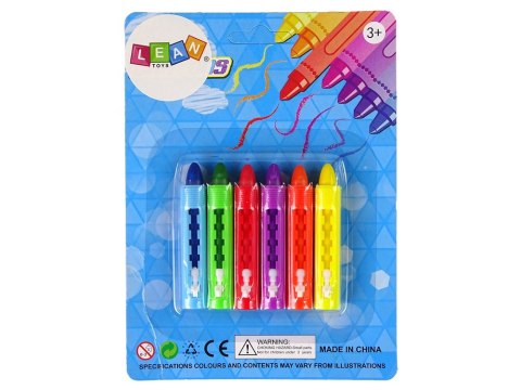 LEAN TOYS Zestaw Kredki Pastelowe Pastele 6 szt. LEAN TOYS Zestaw Kredki Pastelowe Pastele 6 szt.