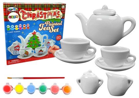 LEAN Toys Świąteczny Zestaw Kreatywny DIY Malowanie Porcelany LEAN Toys Świąteczny Zestaw Kreatywny DIY Malowanie Porcelany