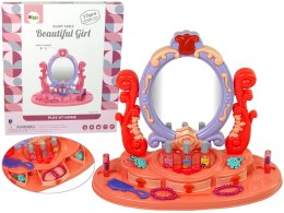 LEAN Toys Toaletka Do Makijażu Z Lustrem Światła Dźwięk Róża