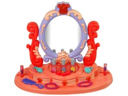 LEAN Toys Toaletka Do Makijażu Z Lustrem Światła Dźwięk Róża