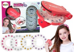 LEAN Toys Zestaw Biżuteria Ozdoby Do Włosów Diamenciki Aplikator