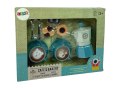 LEAN Toys Zestaw Do Kawy Kawiarnia Ciastka Niebieski