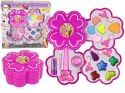 LEAN Toys Zestaw Piękności Dla Dzieci Makijaż Paletka Kwiatuszek