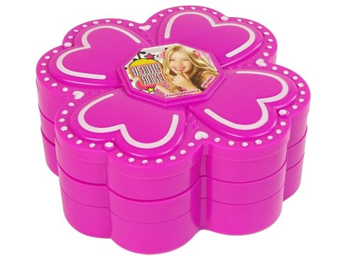 LEAN Toys Zestaw Piękności Dla Dzieci Makijaż Paletka Kwiatuszek LEAN Toys Zestaw Piękności Dla Dzieci Makijaż Paletka Kwiatuszek