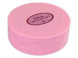 LEAN Toys Zestaw Piękności Okrągła Paletka Błyszczyk Róż