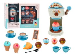 LEAN Toys Zestaw Słodkości Kawiarnia Maszynka Do Lodów Filiżanki Babeczki