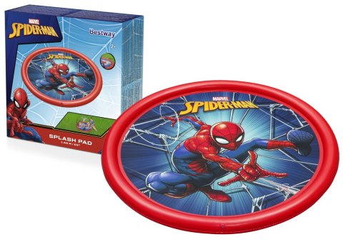Bestway Dmuchany Brodzik Mata Z Fontanną Spider-man 165 cm Bestway 98792 Bestway Dmuchany Brodzik Mata Z Fontanną Spider-man 165 cm Bestway 98792