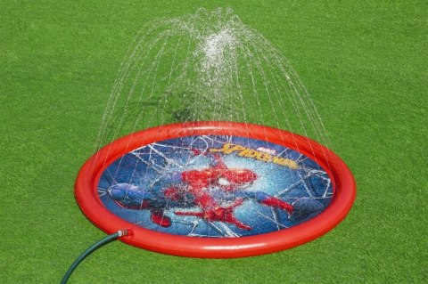 Bestway Dmuchany Brodzik Mata Z Fontanną Spider-man 165 cm Bestway 98792 Bestway Dmuchany Brodzik Mata Z Fontanną Spider-man 165 cm Bestway 98792