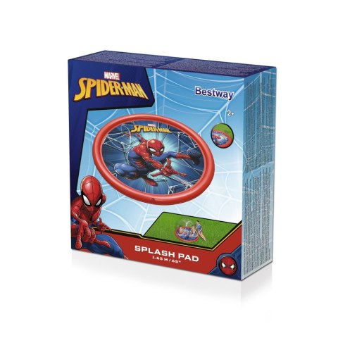 Bestway Dmuchany Brodzik Mata Z Fontanną Spider-man 165 cm Bestway 98792 Bestway Dmuchany Brodzik Mata Z Fontanną Spider-man 165 cm Bestway 98792