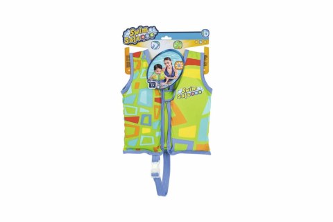 Bestway Kamizelka Do Nauki Pływania Zielona 51 cm Bestway 32176 Bestway Kamizelka Do Nauki Pływania Zielona 51 cm Bestway 32176