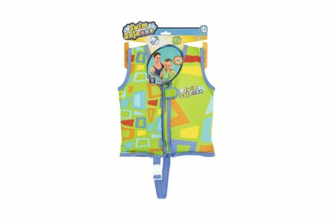 Bestway Kamizelka Do Nauki Pływania Zielona 56 cm Bestway 32177 Bestway Kamizelka Do Nauki Pływania Zielona 56 cm Bestway 32177