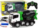 HUINA Betoniarka Zdalnie Sterowana 1:18 Czarna Huina 2,4G Obrotowa Gruszka