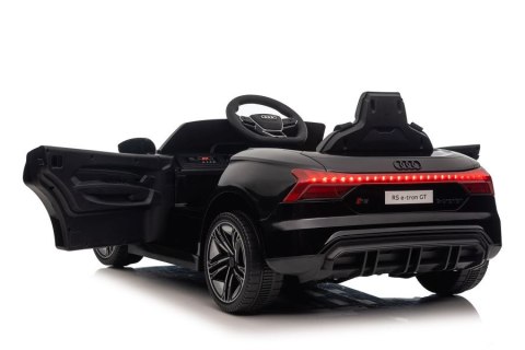 LEAN CARS Auto Na Akumulator Audi E- Tron GT Czarne QLS-6888 LEAN CARS Auto Na Akumulator Audi E- Tron GT Czarne QLS-6888