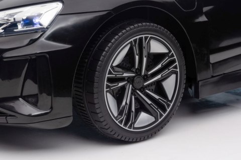 LEAN CARS Auto Na Akumulator Audi E- Tron GT Czarne QLS-6888 LEAN CARS Auto Na Akumulator Audi E- Tron GT Czarne QLS-6888