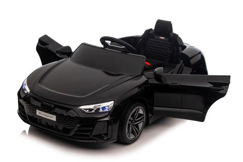 LEAN CARS Auto Na Akumulator Audi E- Tron GT Czarne QLS-6888 LEAN CARS Auto Na Akumulator Audi E- Tron GT Czarne QLS-6888