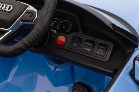LEAN CARS Auto Na Akumulator Audi E- Tron GT Niebieskie QLS-6888 LEAN CARS Auto Na Akumulator Audi E- Tron GT Niebieskie QLS-6888