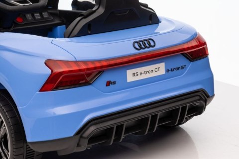 LEAN CARS Auto Na Akumulator Audi E- Tron GT Niebieskie QLS-6888 LEAN CARS Auto Na Akumulator Audi E- Tron GT Niebieskie QLS-6888