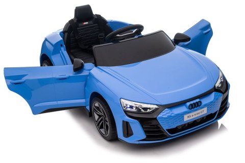 LEAN CARS Auto Na Akumulator Audi E- Tron GT Niebieskie QLS-6888 LEAN CARS Auto Na Akumulator Audi E- Tron GT Niebieskie QLS-6888