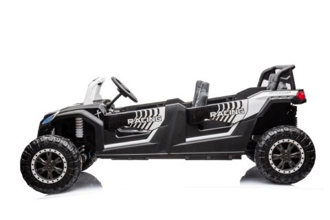 LEAN CARS Auto Na Akumulator Buggy A033 4x4 24V Biały LEAN CARS Auto Na Akumulator Buggy A033 4x4 24V Biały