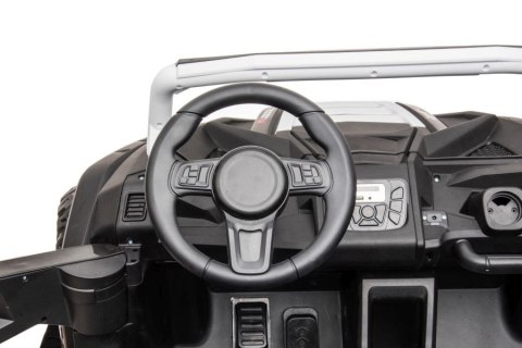 LEAN CARS Auto Na Akumulator Buggy A033 4x4 24V Biały LEAN CARS Auto Na Akumulator Buggy A033 4x4 24V Biały