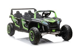 LEAN CARS Auto Na Akumulator Buggy A033 4x4 24V Zielony