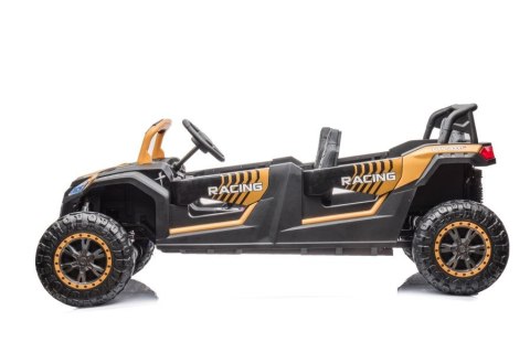 LEAN CARS Auto Na Akumulator Buggy A033 4x4 24V Złoty LEAN CARS Auto Na Akumulator Buggy A033 4x4 24V Złoty