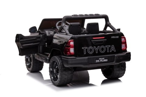 LEAN CARS Auto Na Akumulator Toyota Hilux DK-HL860 Czarne LEAN CARS Auto Na Akumulator Toyota Hilux DK-HL860 Czarne