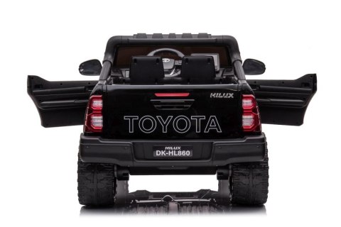 LEAN CARS Auto Na Akumulator Toyota Hilux DK-HL860 Czarne LEAN CARS Auto Na Akumulator Toyota Hilux DK-HL860 Czarne