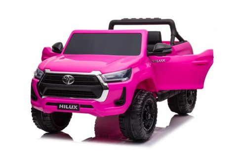 LEAN CARS Auto Na Akumulator Toyota Hilux DK-HL860 Różowe LEAN CARS Auto Na Akumulator Toyota Hilux DK-HL860 Różowe