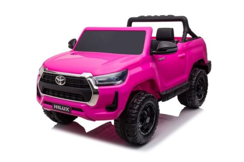 LEAN CARS Auto Na Akumulator Toyota Hilux DK-HL860 Różowe LEAN CARS Auto Na Akumulator Toyota Hilux DK-HL860 Różowe