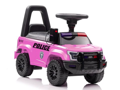 LEAN CARS Jeździk z Megafonem QLS-993 Różowy LEAN CARS Jeździk z Megafonem QLS-993 Różowy