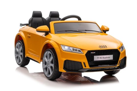 LEAN CARS Pojazd Na Akumulator Audi TT RS Żółte LEAN CARS Pojazd Na Akumulator Audi TT RS Żółte